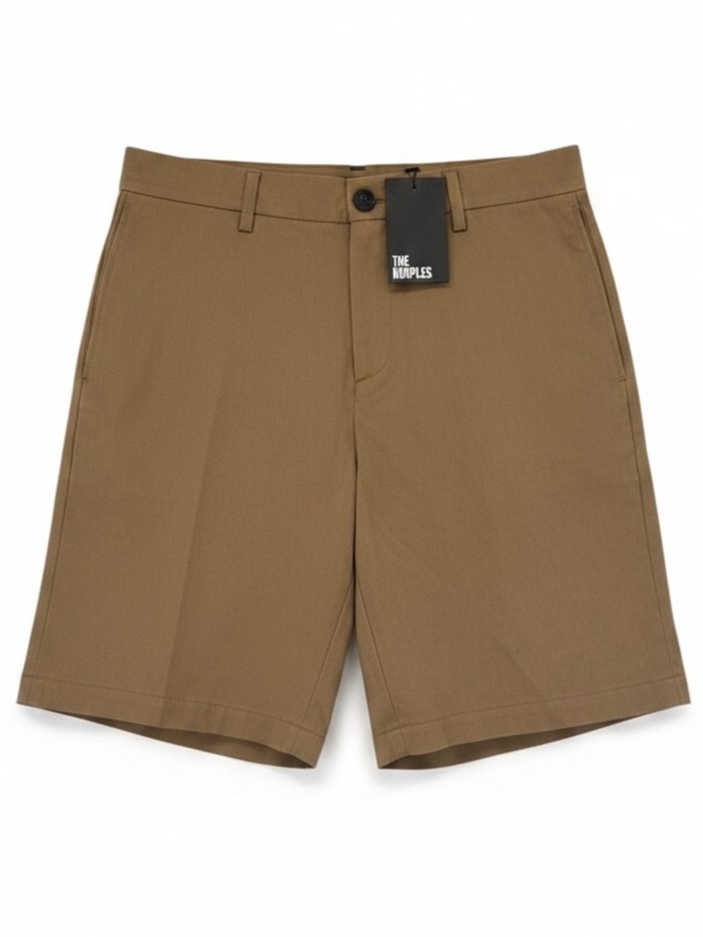 The Kooples Men’s Tan Chino Shorts Designer Tailored Memphis Cotton $175 M,L